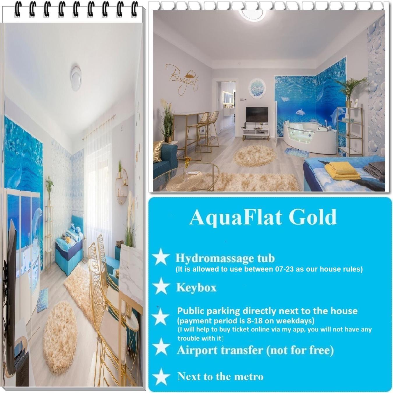 Appartamento Aquaflat Gold Budapest Esterno foto
